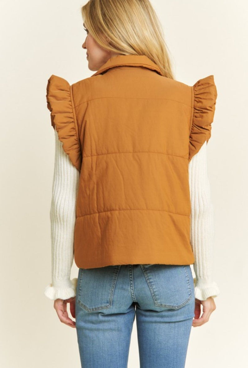 Kathy Camel Vest