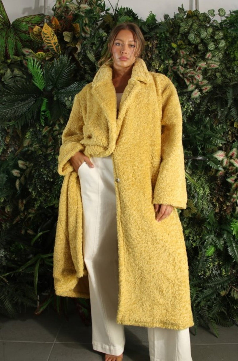 Canary Long Coat