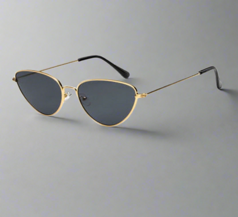 women's black and gold aviator sunglasses, women's polarized gold sunglasses