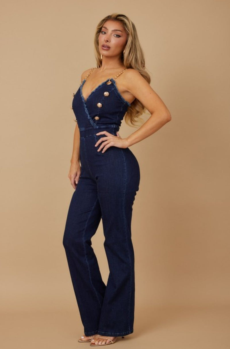 Brandi Denim Jumpsuit